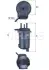 Топливный фильтр mahle knecht KL600D