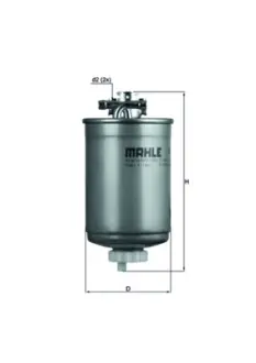 Топливный фильтр mahle knecht KL77
