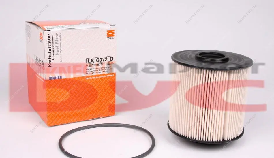 Топливный фильтр mahle knecht KX67/2D