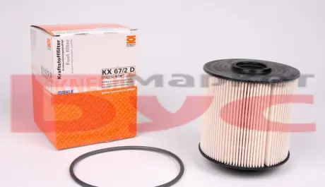 Паливний фільтр Mahle knecht KX67/2D