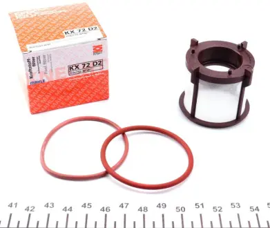 Топливный фильтр mahle knecht KX72D2