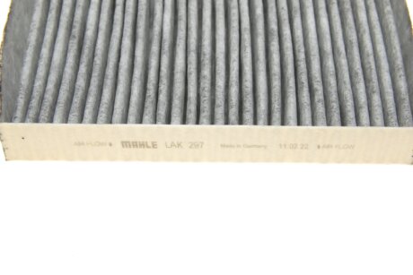 Угольный фильтр салона mahle knecht LAK297