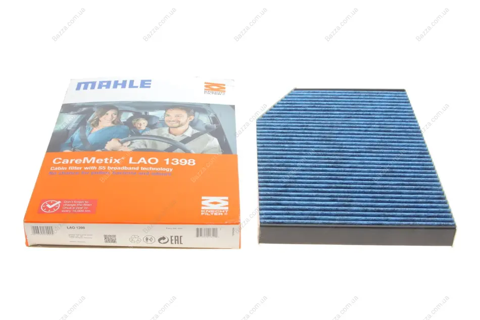 Угольный фильтр салона mahle knecht LAO1398