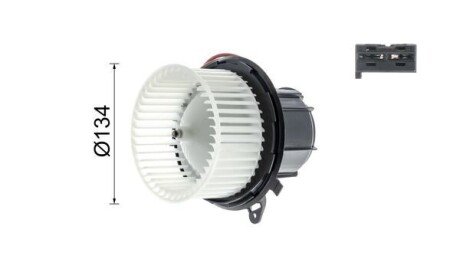 Моторчик (вентилятор) пічки mahle knecht AB146000P