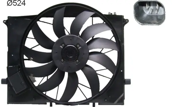 Вентилятор радіатора mahle knecht CFF172000S