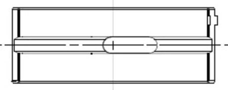 Вкладыши коренные mahle knecht 001 HL 21956 000 на Мерседес M-Class w166