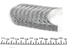 Вкладыши коренные RENAULT HL 0,50 1,8/2,0/1,9D/TD 98- без замка (пр-во Mahle) mahle knecht 021 HS 20012 050