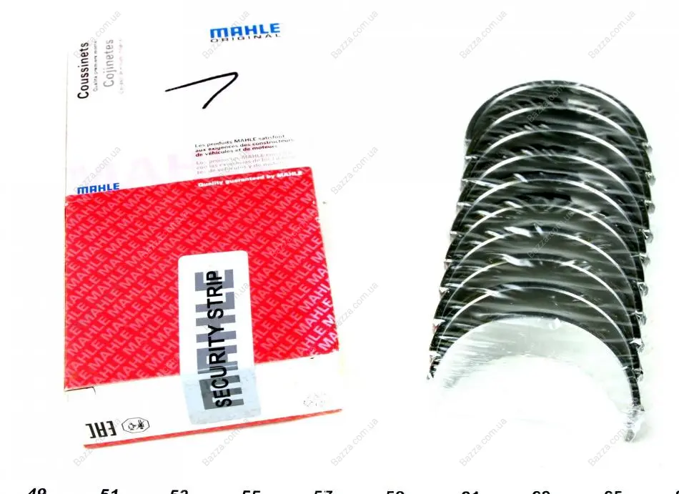 Вкладыши коренные VAG STD 1,9TDi/2,0TDi (пр-во Mahle) Mahle knecht 029HS19911000 (фото 1)