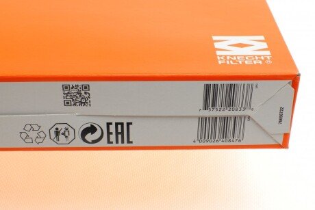 Воздушный фильтр двигателя mahle knecht LX1503