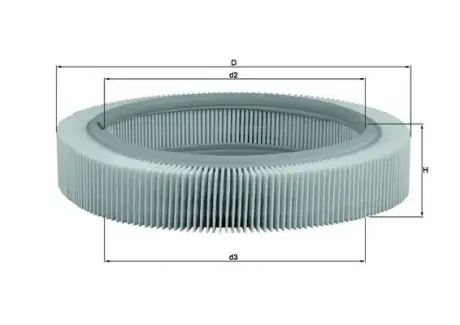 Повітряний фільтр двигуна Mahle knecht LX209
