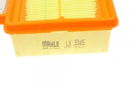 Воздушный фильтр двигателя mahle knecht LX3345