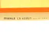 Воздушный фильтр двигателя mahle knecht LX4335/1