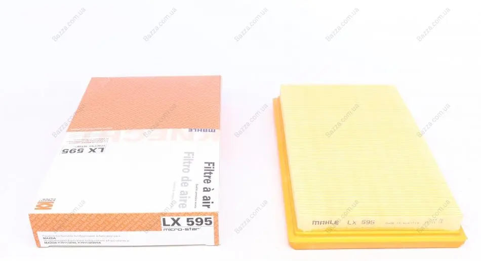 Повітряний фільтр двигуна Mahle knecht LX595 (фото 1)