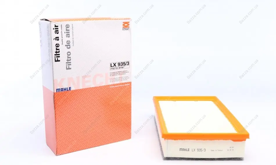 Повітряний фільтр двигуна Mahle knecht LX935/3 (фото 1)