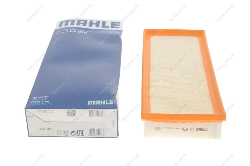Повітряний фільтр двигуна Mahle knecht LX978 (фото 1)