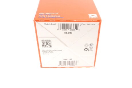 Воздушный фильтр mahle knecht KL248