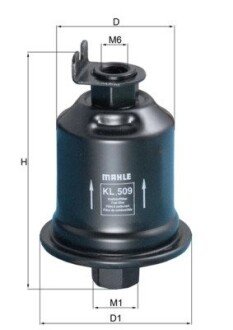 Повітряний фільтр mahle knecht KL509