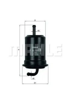 Повітряний фільтр Mahle knecht KL523