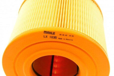 Повітряний фільтр mahle knecht LX1035
