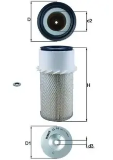 Повітряний фільтр Mahle knecht LX16
