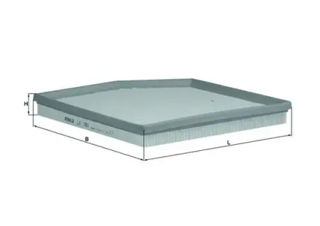 Воздушный фильтр mahle knecht LX1791