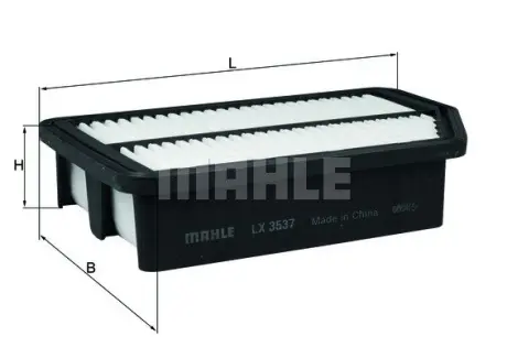 Повітряний фільтр Mahle knecht LX3537