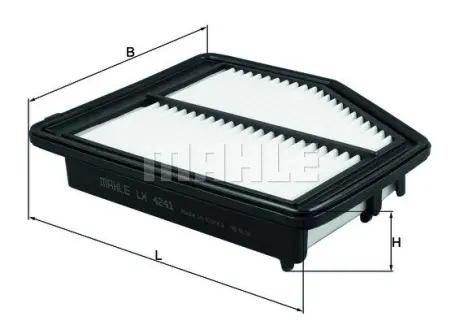 Повітряний фільтр Mahle knecht LX4241