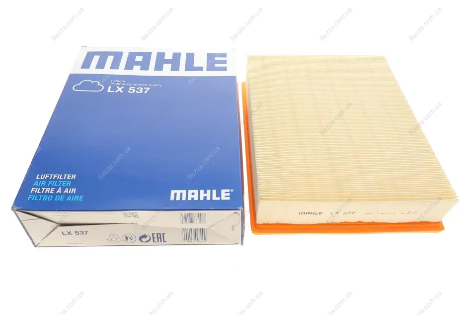 Повітряний фільтр Mahle knecht LX 537 (фото 1)