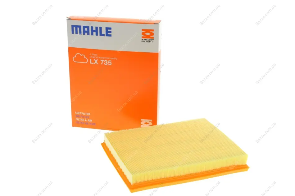 Повітряний фільтр Mahle knecht LX 735 (фото 1)