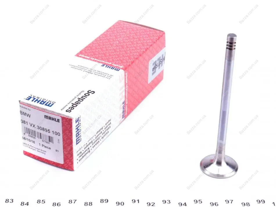 Впускной клапан mahle knecht 081 VX 30895 100