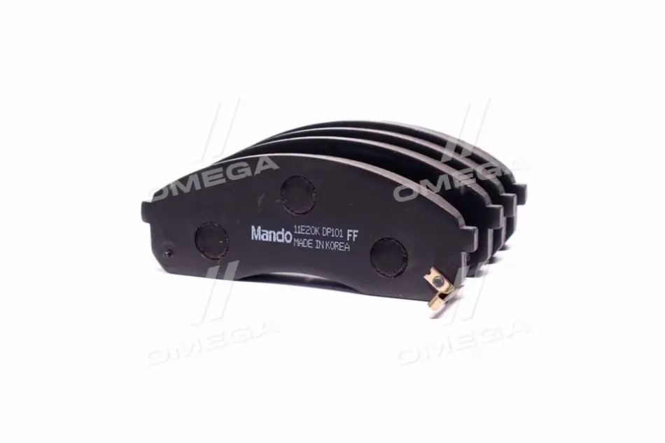Передні тормозні (гальмівні) колодки MANDO MPK13 (фото 1)