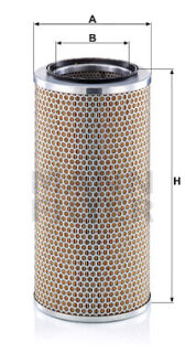 Фільтр повітряний VALTRA N 123, T 120, T 120C, T 121, T 130, T 130C, T 131, T 132, T 140, T 140C, T 150, T 150C, T 151E, T 151E HITECH, T 160, T 160C, T 161, T 162E, T 162E VERSU, T 170 mann C20024