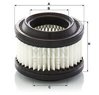 Фільтр повітряний ABG SD200DX, SD200F AG CHEM 1254, 544, 554 AMMANN ASC 100, ASC 110 D, ASC 150 D BELL 310 SG, 315 SG BOMAG BW12R, BW284 CASE IH 1840, 1845 C, 580 K, 580 L, 580 SE, 580 SK mann C6006