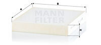 Фiльтр салону mann CU22034
