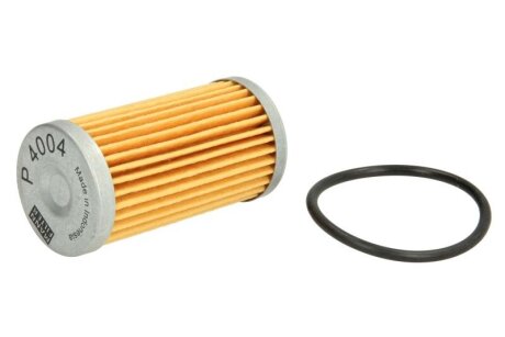 Паливний фільтр AUSA 300 RHG, CE11, CE16, CH150, CVH20 BOBCAT 100 CASE IH 15B II, 18B II, 26B, 30B CATERPILLAR 301.6C, 301.8C, 302.5C, 303 CR, 303.5C, 303.5CR, 304 CR, 305 CR, 305.5 CR mann P4004x