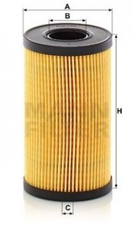 Масляный фильтр mann HU6024Z