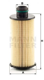 Масляный фильтр mann HU6026Z