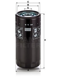 Масляний фільтр mann W11024