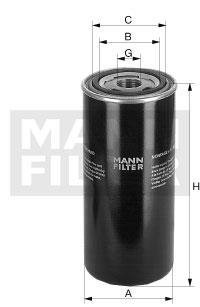 Масляный фильтр mann WD 950/2