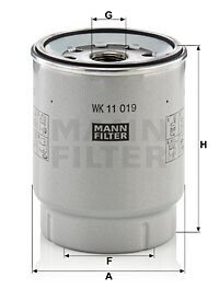 Фільтр палива mann WK11019Z