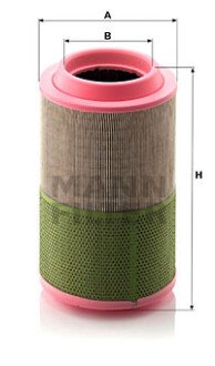 Фільтр повітря mann C22526