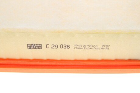 Фільтр повітря mann C29036