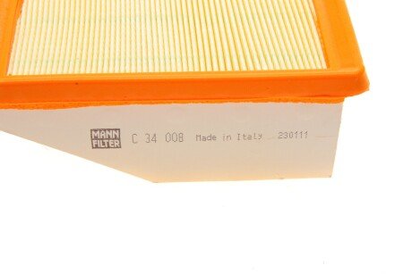 Фільтр повітряний mann C34008