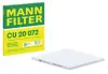 Фильтр салона MANN CU20072