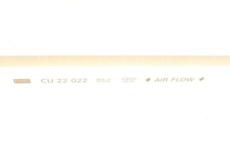 Фильтр салона mann CU22022