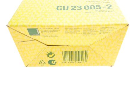 Фільтр салону mann CU230052