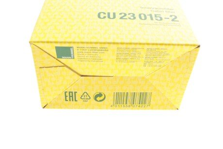 Фільтр салону mann CU230152