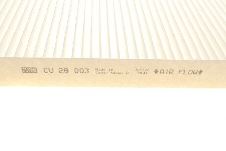 Фильтр салона mann CU28003