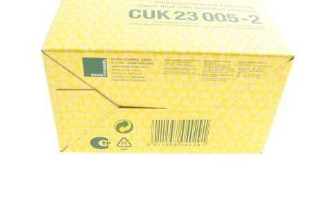 Фильтр салона mann CUK230052