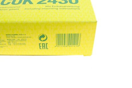 Фільтр салону mann CUK2430